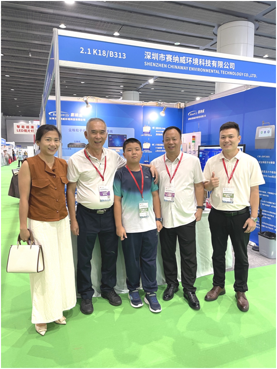 深圳市賽納威環境科技有限公司攜創新產品 “0.1um在線塵埃粒子計數器” 閃耀 2025 亞太潔凈展